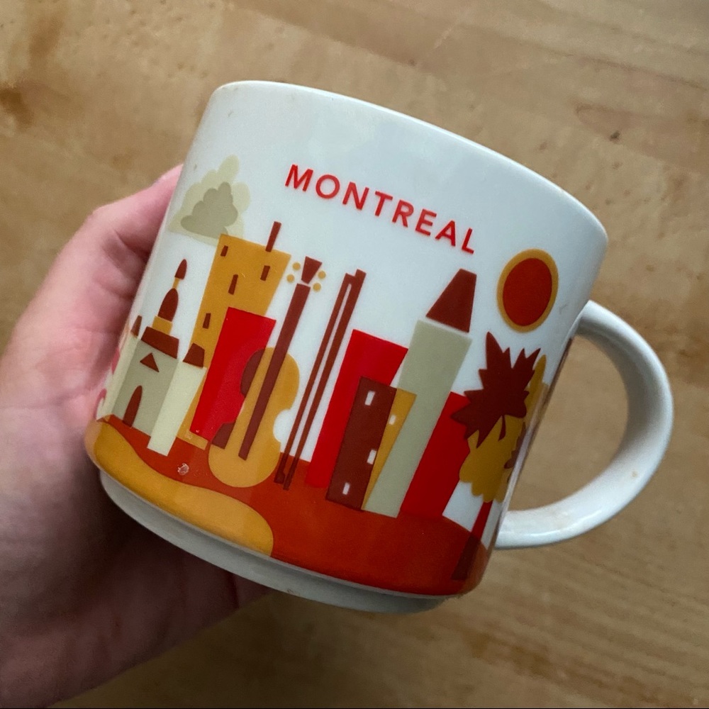 NWT Starbucks Montreal YAH Collection Mug 14 oz